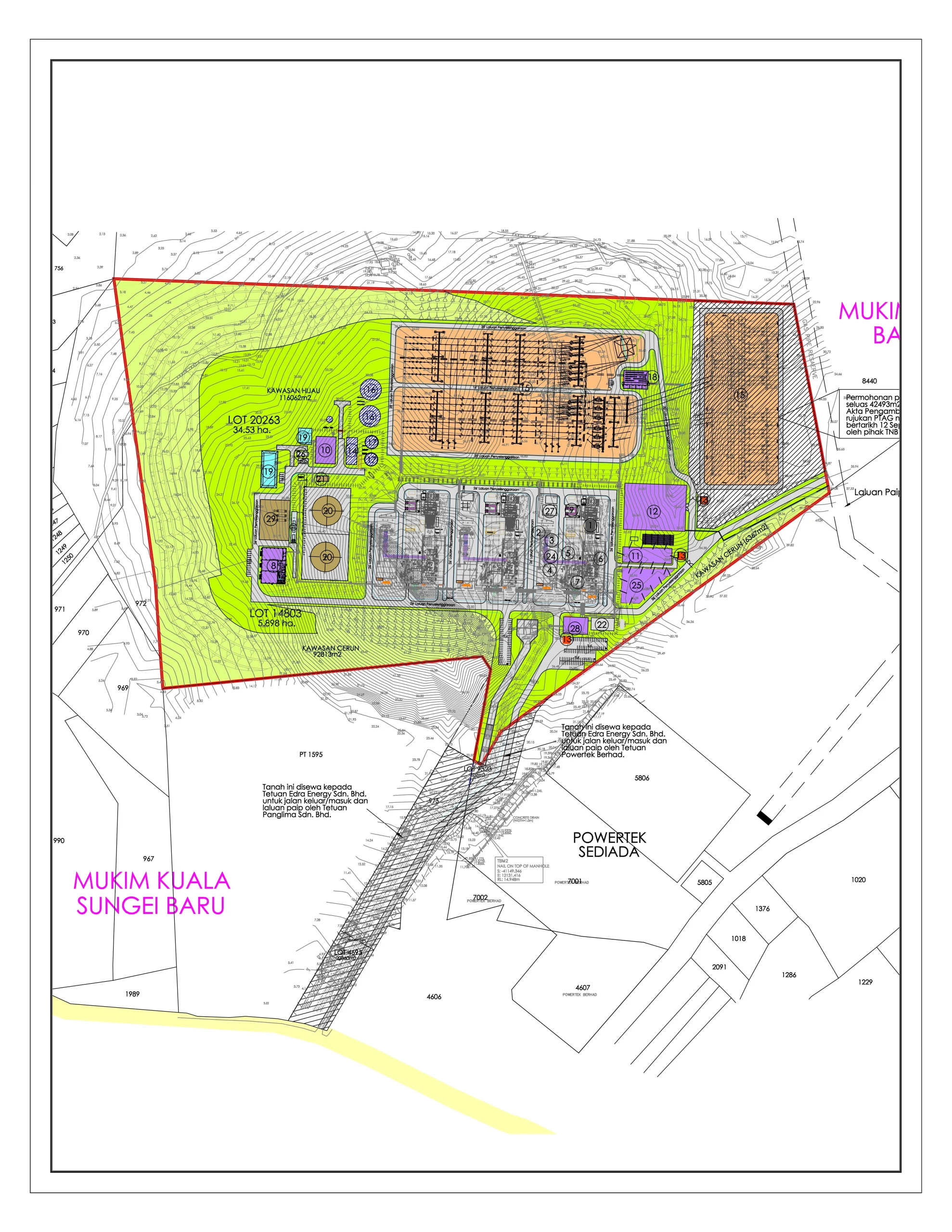 Melaka CCGT Power Plant Station