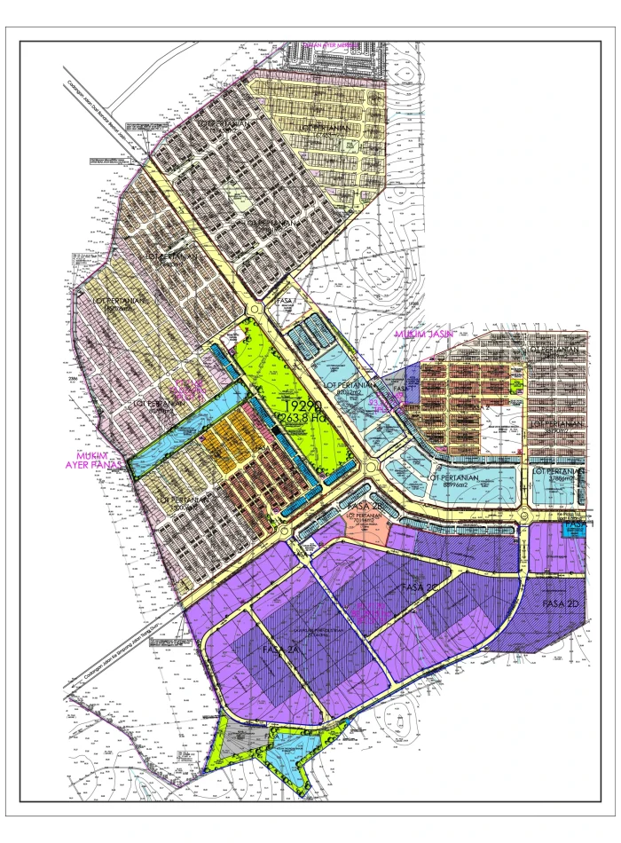 Masterplan - Taman Botani Parkland - Jasin, Melaka185.27ac